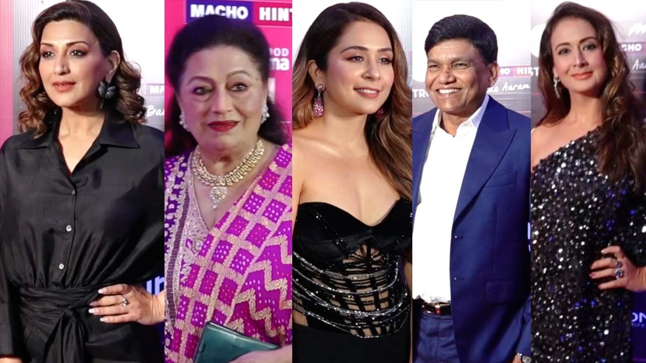 Sonali Bendre, Bindu, Prajakta Koli and many others at Bollywood Hungama Style Icons Awards | Shudh Manoranjan