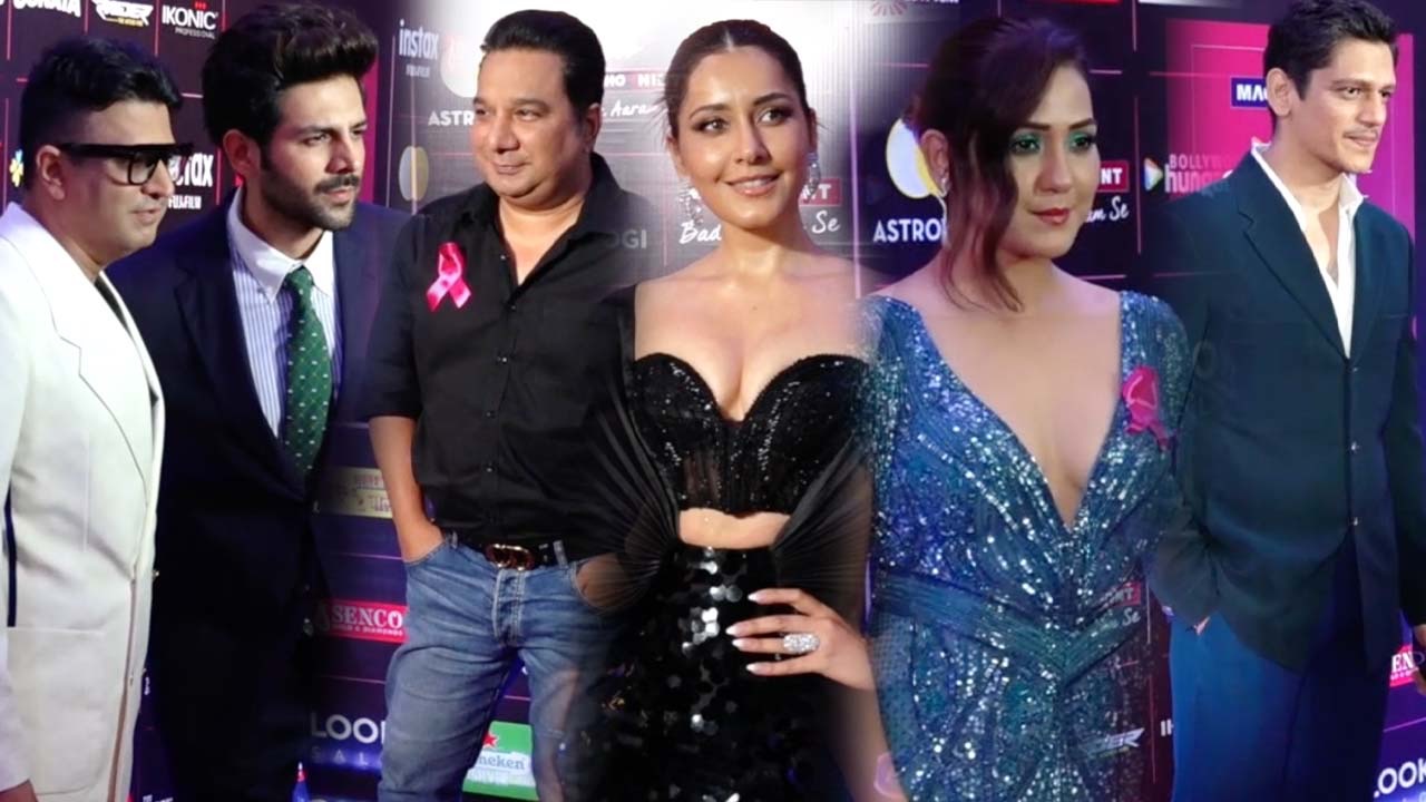 Kartik Aaryan, Bhushan Kumar, Ahmed Khan and many celebs at Bollywood Hungama Style Icons Awards | Shudh Manoranjan