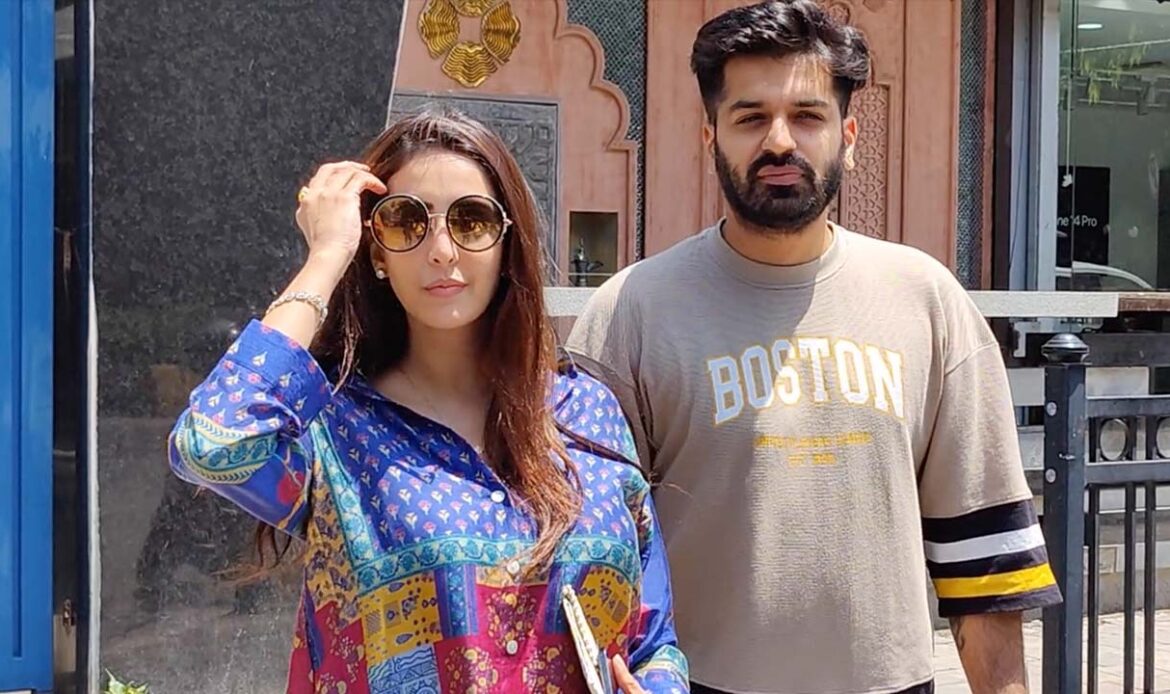 Chahatt Khanna with rumoured boyfriend Rohan Gandotra spotted at Meditation Class in Juhu | Shudh Manoranjan