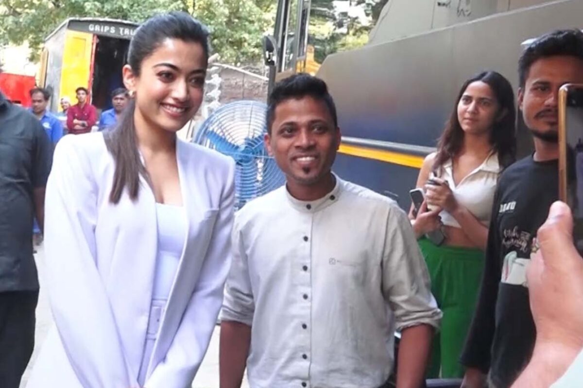 Rashmika Mandanna का ये खूबसूरत लुक आपको भी बना देगा दीवाना, Filmistan Studio में आईं नजर | Shudh Manoranjan