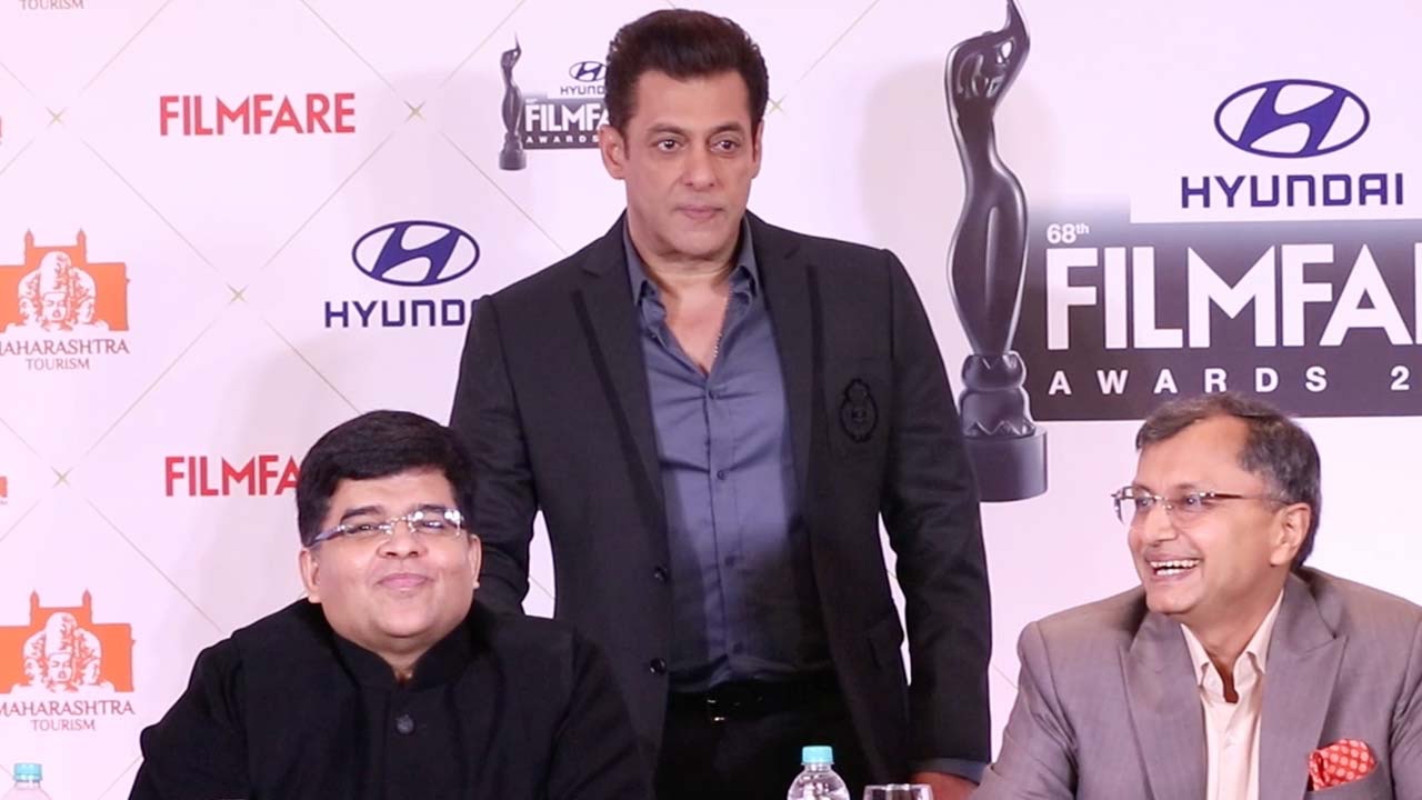 Salman Khan पहुंचे 68th Filmfare Awards के Press Conference में, भाईजान का अंदाज दिखा बेमिसाल | Shudh Manoranjan