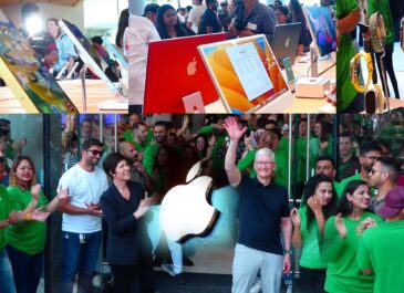 Apple का खुला Mumbai ( India ) में पहला स्टोर, Tim Cook ने किया पहुंचे ग्राहकों का स्वागत | Shudh Manoranjan