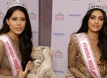 Femina Miss India 2023: Shreya Poonja and Strela Thounaojam interact with media for their journey | Shudh Manoranjan