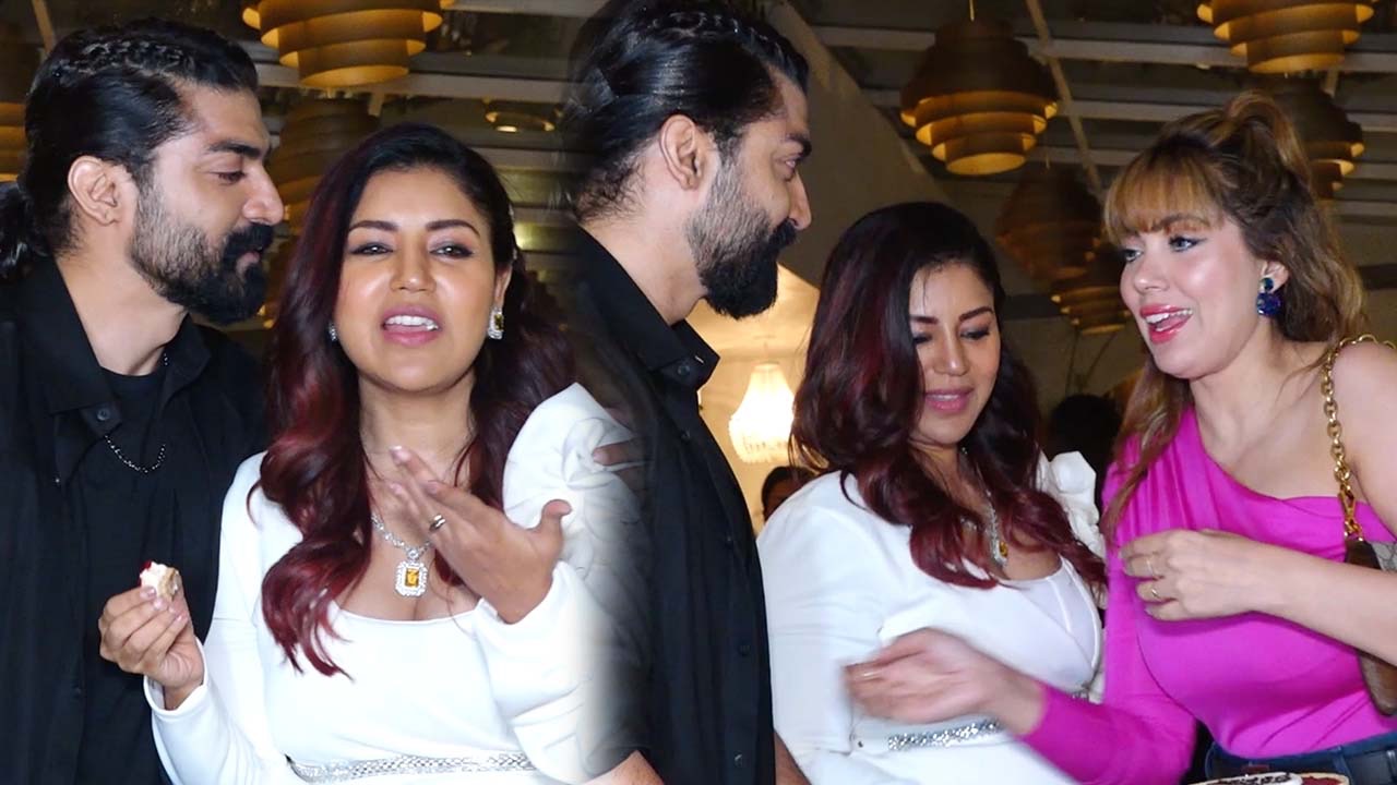 Gurmeet Choudhary ने किया पत्नी Debina का Birthday celebrate, परिवार के कुछ लोग और दोस्त रहे मौजूद | Shudh Manoranjan